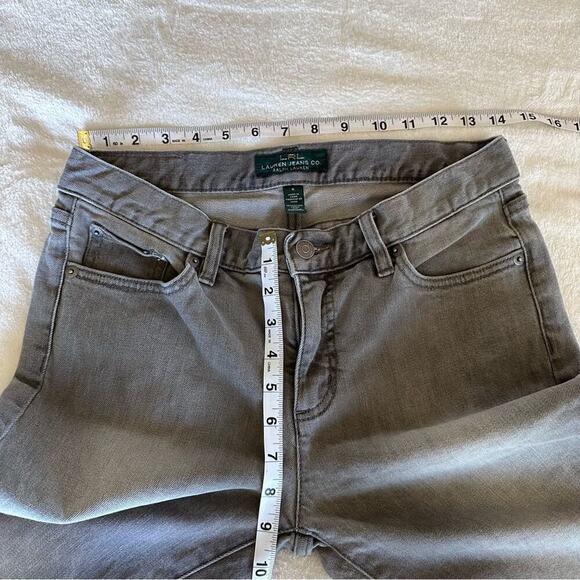 LRL Ralph Lauren Jeans Classic Straight Gray Size 6 - Picture 2 of 9